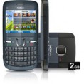 Smartphone Nokia C3 Preto - GSM - Desbloqueado Claro c/ Sistema Operacional Symbian S40 6.0, Wi-Fi, Teclado Qwerty, Câmera 2.0MP, Filmadora, MP3 Player, Rádio FM, Bluetooth, Fone, Cabo de Dados e Cartão de 2GB